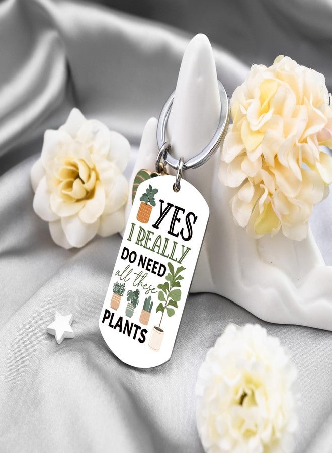 MOEXUKO Plant Lover Gifts for Women Gardening Gifts for Women Plant Lady Keychain Funny Gift for Plants Lovers Gardeners Friends Cactus Succulent Gift Plants Themed Keyring - Image 4